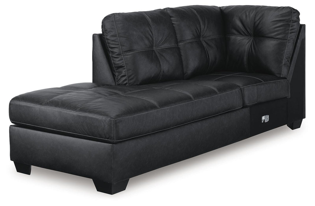 Barlin Mills Sectional with Chaise - Ogle Furniture (TN)