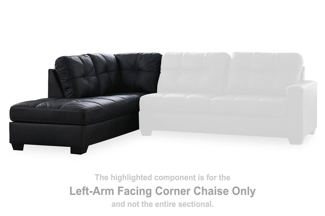Barlin Mills Sectional with Chaise - Ogle Furniture (TN)