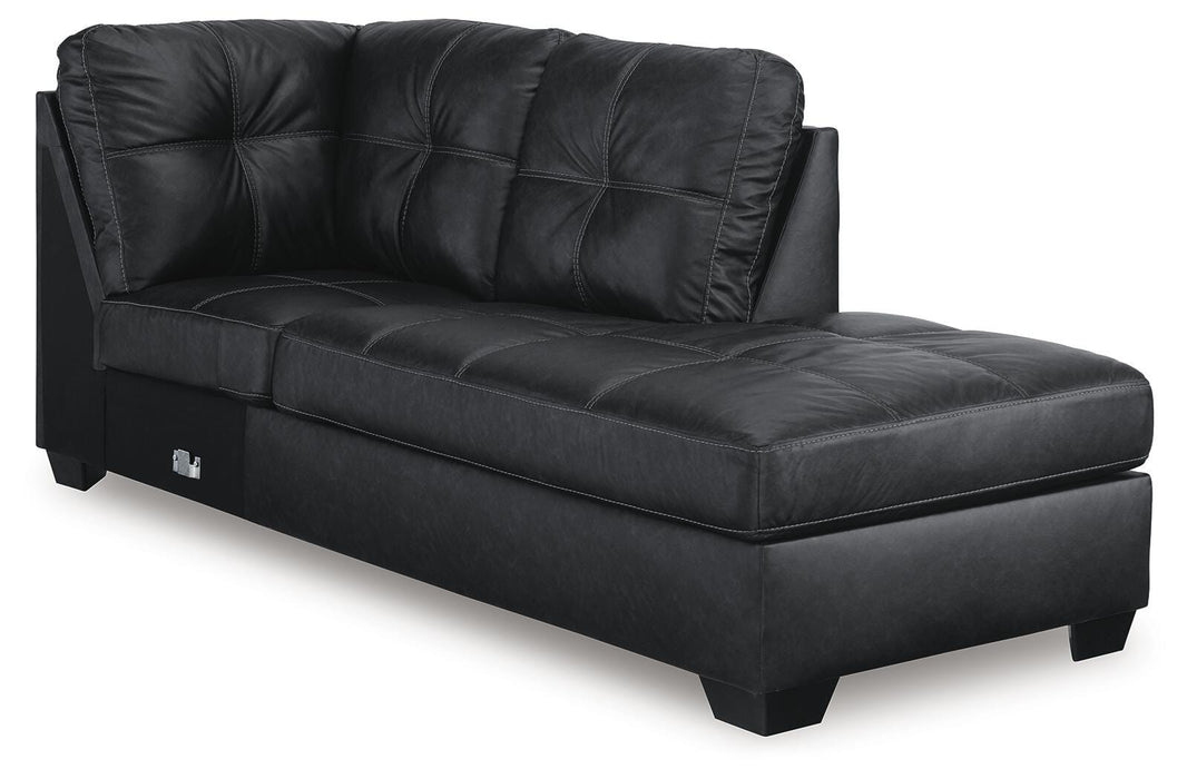 Barlin Mills Sectional with Chaise - Ogle Furniture (TN)