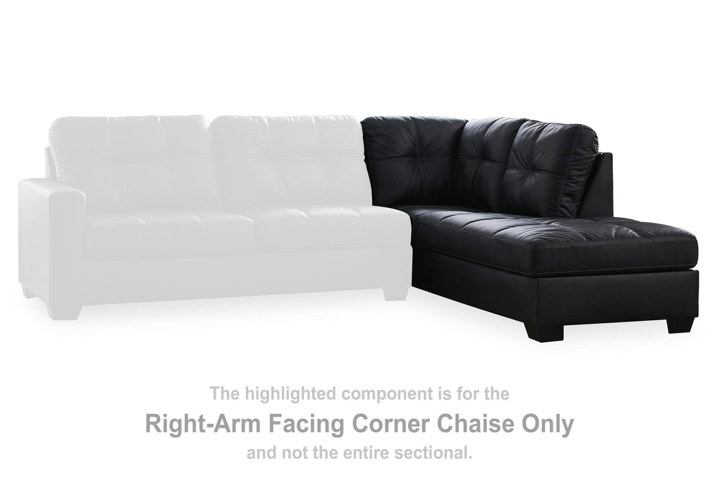 Barlin Mills Sectional with Chaise - Ogle Furniture (TN)