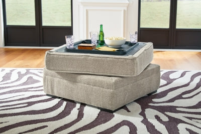 Calnita Ottoman With Storage - Ogle Furniture (TN)