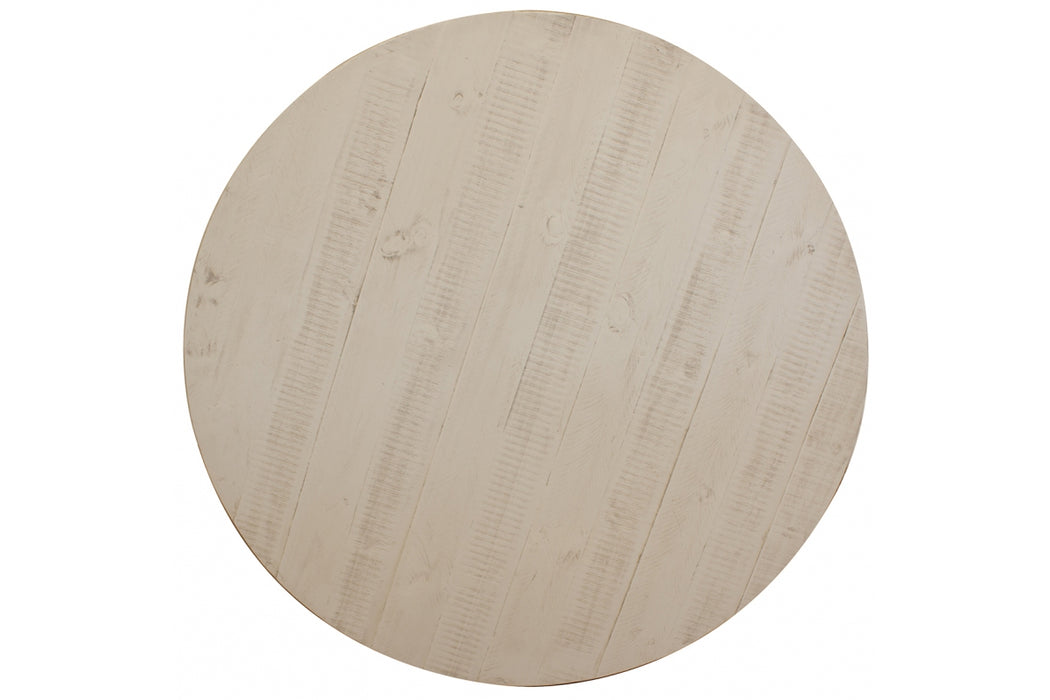 Bonanza Ivory Round Table - Ogle Furniture (TN)
