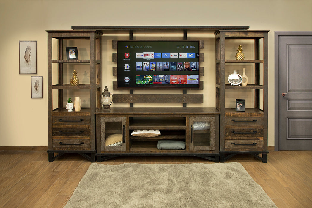 Loft Brown Wall Unit - Ogle Furniture (TN)