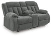 Observation Power Reclining Loveseat with Console - Ogle Furniture (TN)