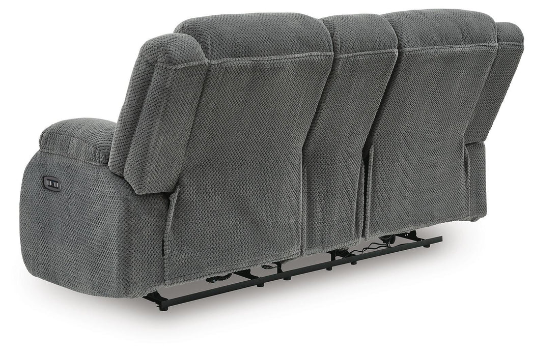 Observation Power Reclining Loveseat with Console - Ogle Furniture (TN)