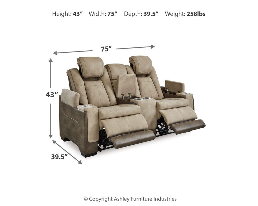 Next-Gen DuraPella Power Reclining Loveseat with Console - Ogle Furniture (TN)