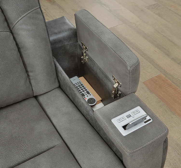 Next-Gen DuraPella Power Reclining Loveseat with Console - Ogle Furniture (TN)