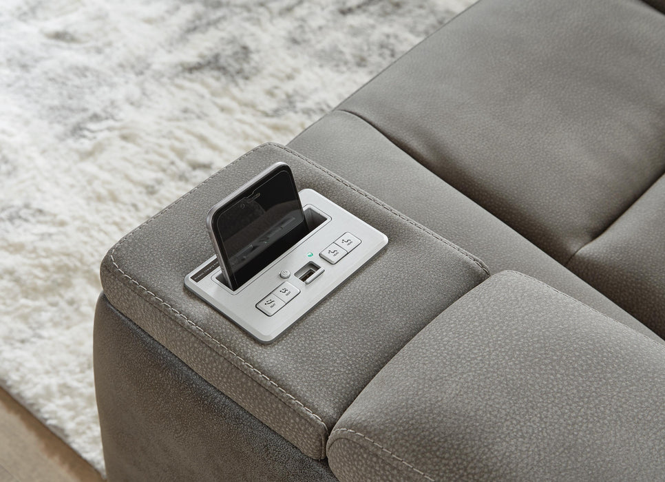 Next-Gen DuraPella Power Reclining Loveseat with Console - Ogle Furniture (TN)