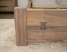 Natural Parota Queen Bed - Ogle Furniture (TN)