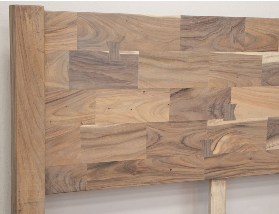Natural Parota Queen Bed - Ogle Furniture (TN)