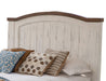 Pueblo White King Bed - Ogle Furniture (TN)