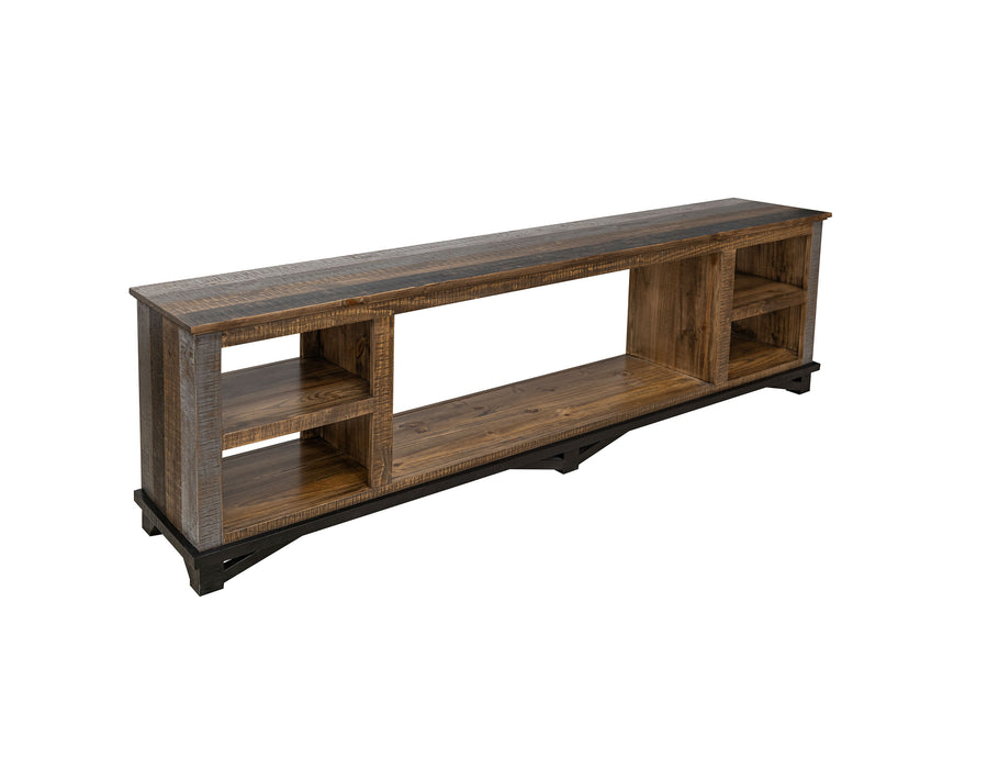 Loft Brown Electric Fireplace - Ogle Furniture (TN)