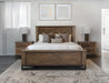 Natural Teca, King Bed - Ogle Furniture (TN)