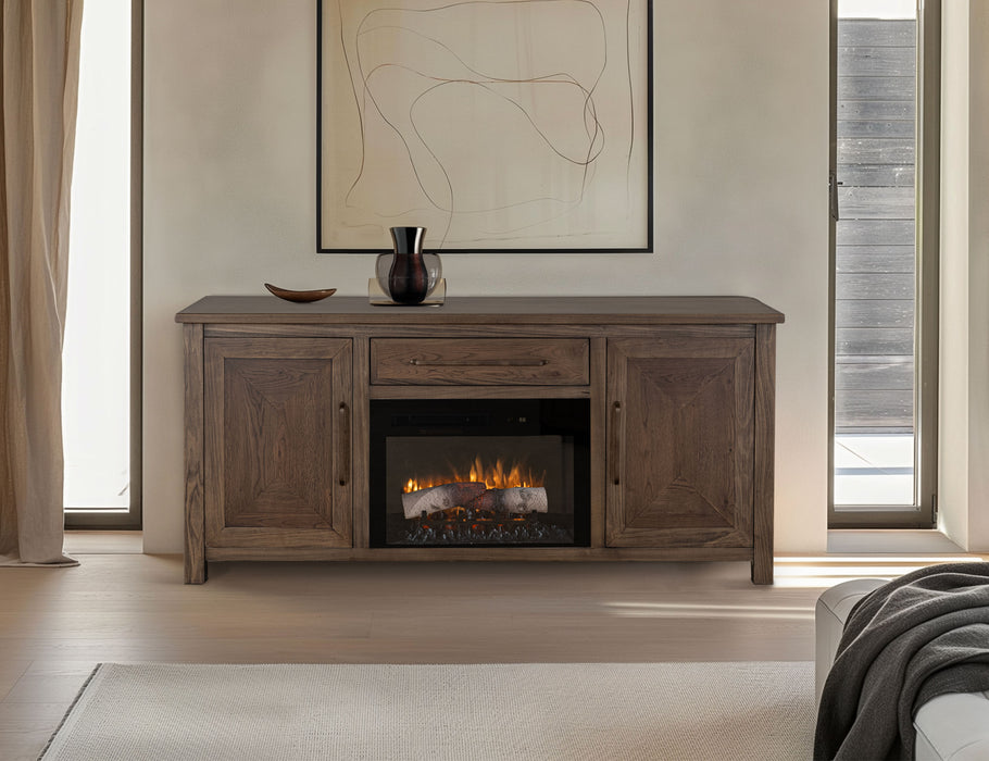 Novus Lodge 70" Electric Fireplace - Ogle Furniture (TN)