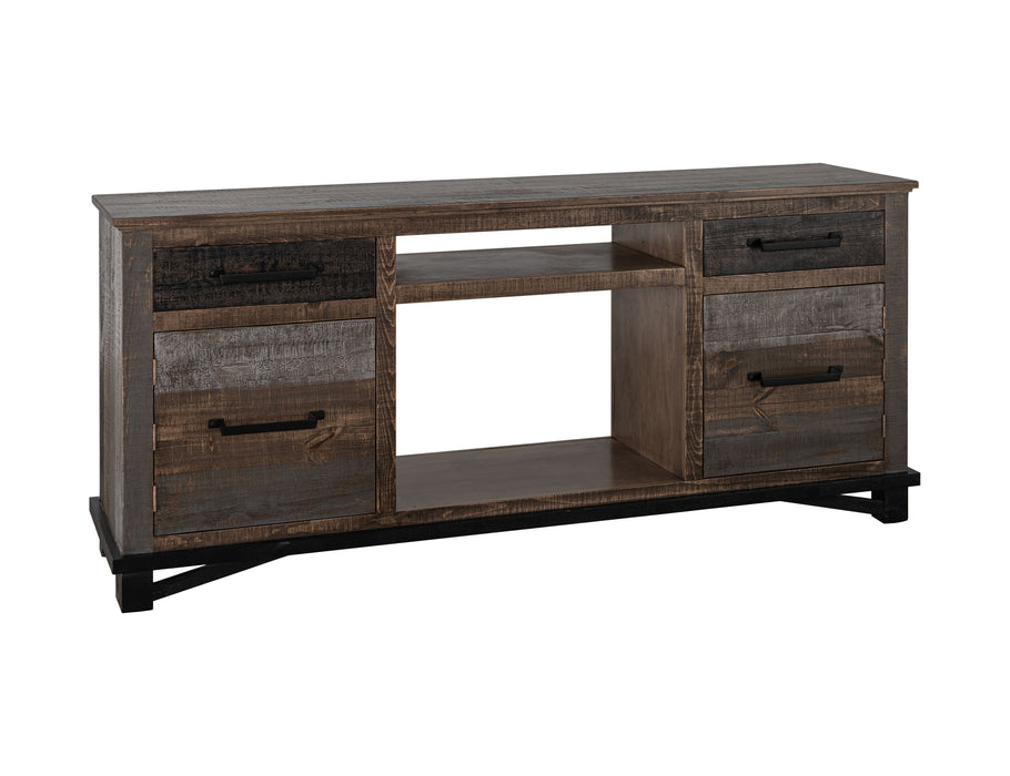 Loft Brown 70" Fireplace - Ogle Furniture (TN)