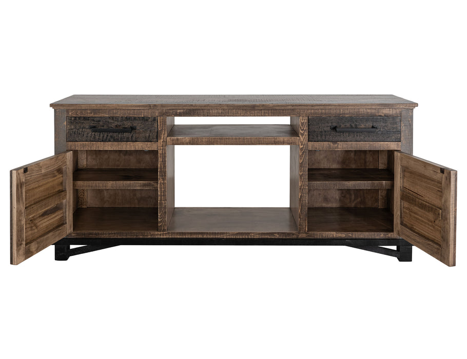 Loft Brown 70" Fireplace - Ogle Furniture (TN)