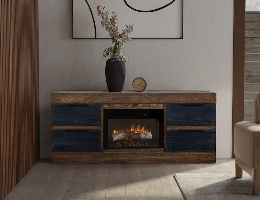 Tuxedo 70" Fireplace - Ogle Furniture (TN)