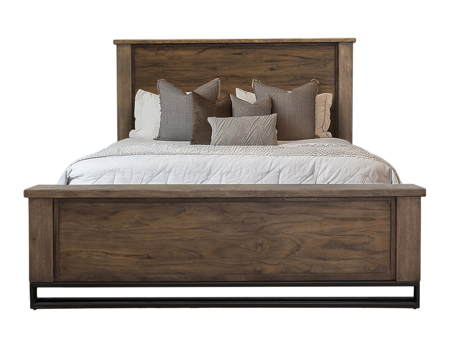 Natural Teca, Queen Bedroom - Ogle Furniture (TN)