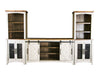 Pueblo White Wall-Unit - Ogle Furniture (TN)