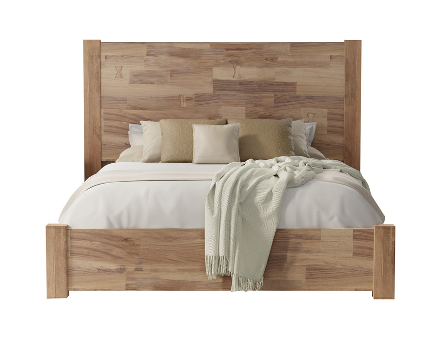 Natural Parota Queen Bed - Ogle Furniture (TN)
