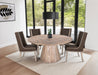 White Balam, Round Dining Table - Ogle Furniture (TN)