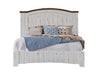 Pueblo White King Bed - Ogle Furniture (TN)