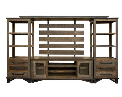 Loft Brown Wall Unit - Ogle Furniture (TN)