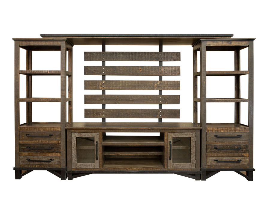 Loft Brown Wall Unit - Ogle Furniture (TN)