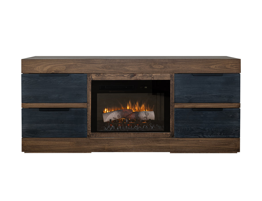 Tuxedo 70" Fireplace - Ogle Furniture (TN)