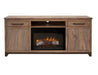 Natural Parota 70" Electric Fireplace - Ogle Furniture (TN)
