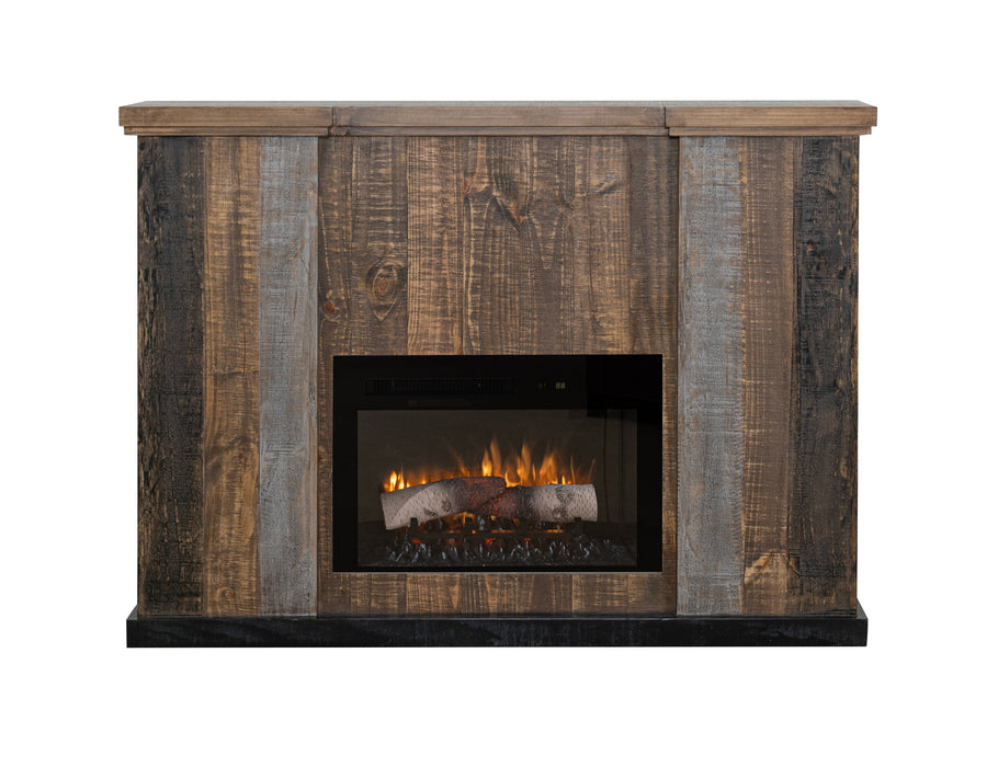 Loft Brown Matel Fireplace - Ogle Furniture (TN)