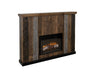 Loft Brown Matel Fireplace - Ogle Furniture (TN)