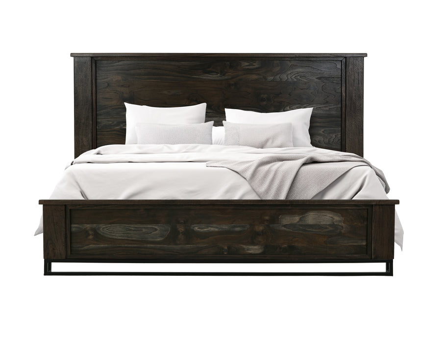 Dark Teak, King Bed - Ogle Furniture (TN)