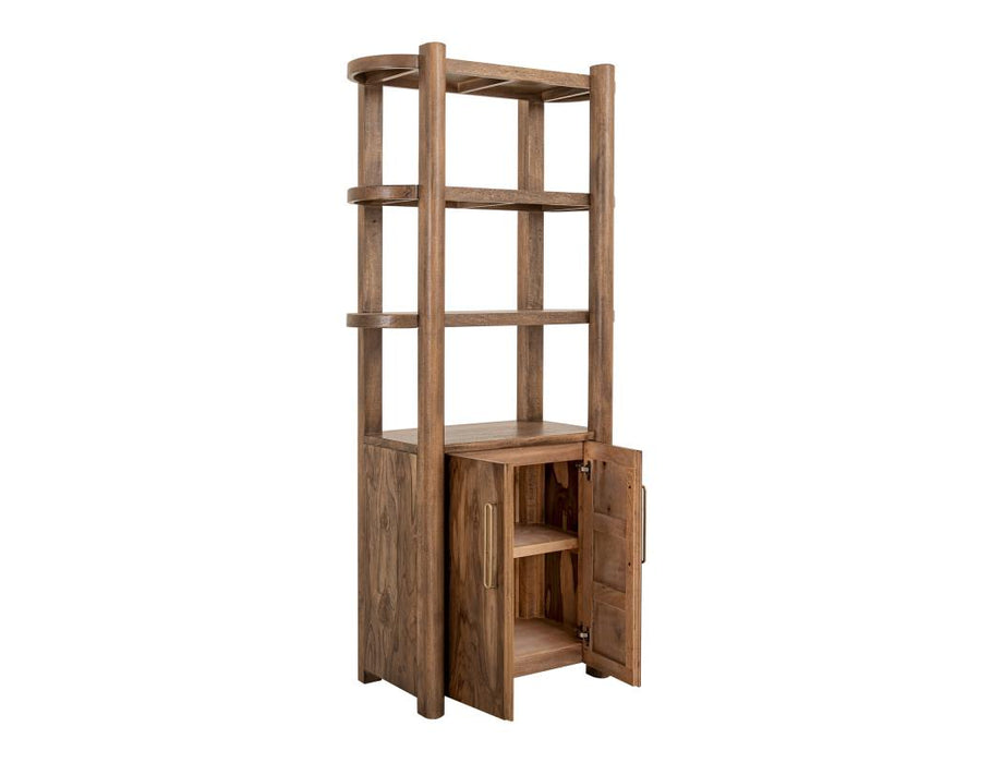Balam Wall Unit, TV Stand 80" with Electric Fireplace insert - Ogle Furniture (TN)