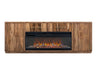 Balam Wall Unit, TV Stand 80" with Electric Fireplace insert - Ogle Furniture (TN)