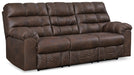 Derwin Reclining Sofa with Drop Down Table - Ogle Furniture (TN)