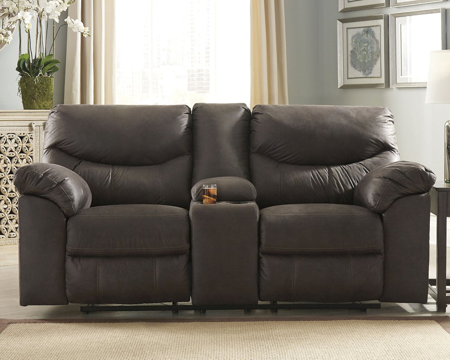 Boxberg Reclining Loveseat with Console - Ogle Furniture (TN)