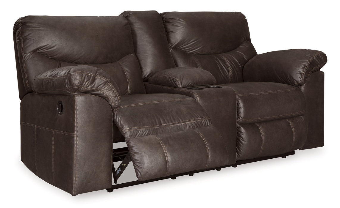 Boxberg Reclining Loveseat with Console - Ogle Furniture (TN)