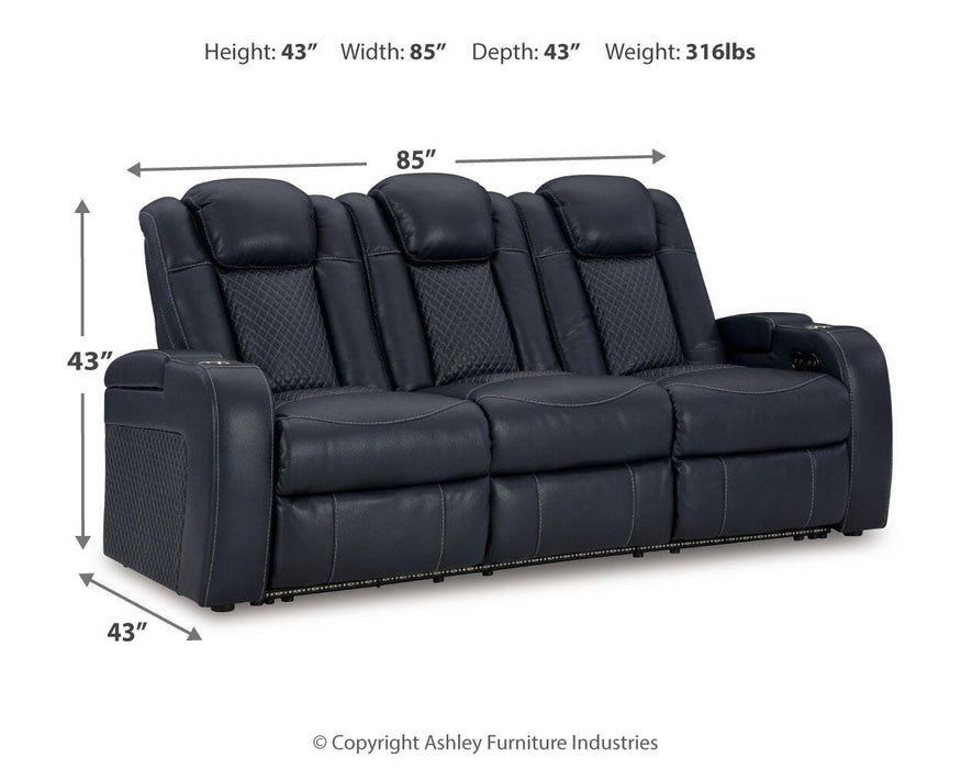 Fyne-Dyme Power Reclining Sofa - Ogle Furniture (TN)