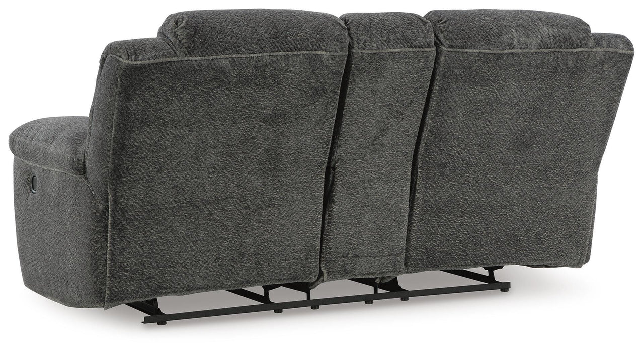 Frohn Reclining Loveseat with Console - Ogle Furniture (TN)