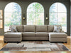 Newellen Sectional with Double Chaise - Ogle Furniture (TN)