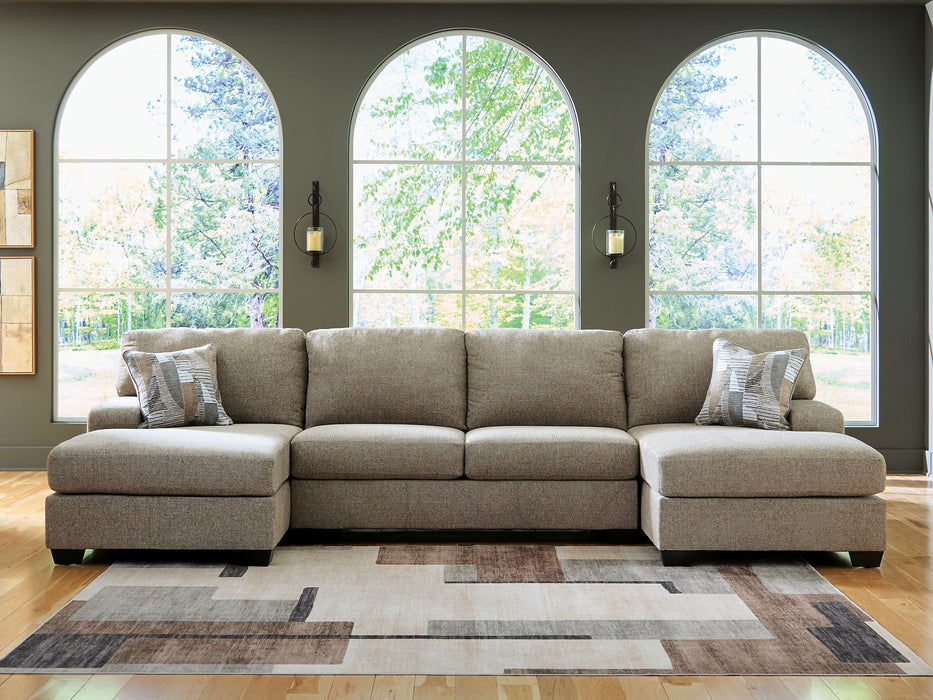 Newellen Sectional with Double Chaise - Ogle Furniture (TN)