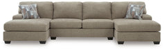 Newellen Sectional with Double Chaise - Ogle Furniture (TN)