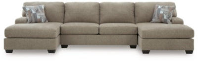 Newellen Sectional with Double Chaise - Ogle Furniture (TN)