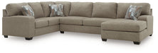 Newellen Sleeper Sectional with Chaise - Ogle Furniture (TN)