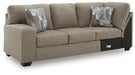 Newellen Sleeper Sectional with Chaise - Ogle Furniture (TN)