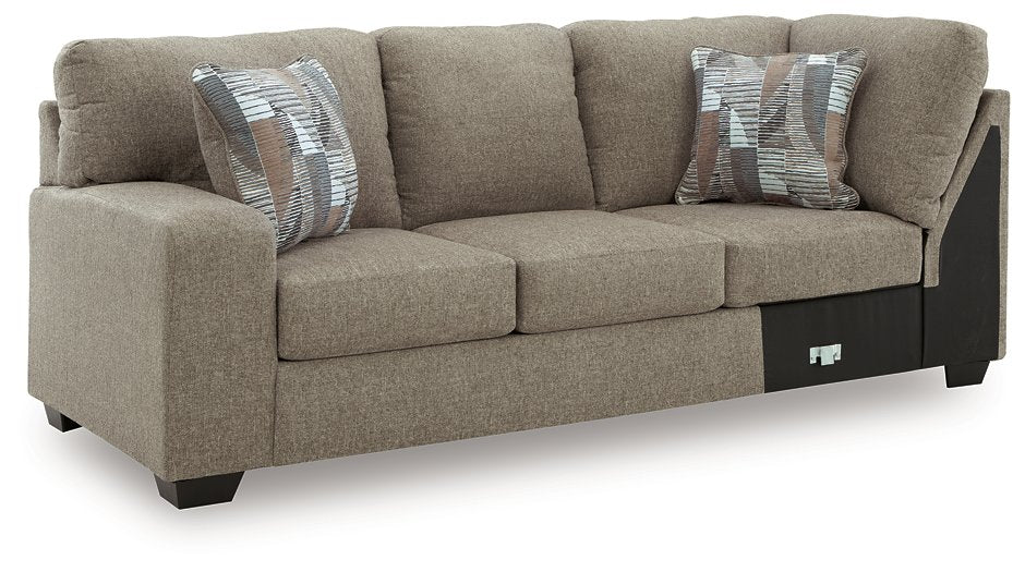 Newellen Sleeper Sectional with Chaise - Ogle Furniture (TN)