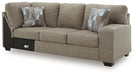Newellen Sleeper Sectional with Chaise - Ogle Furniture (TN)
