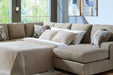Newellen Sleeper Sectional with Chaise - Ogle Furniture (TN)