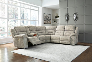 Family Den Power Reclining Sectional - Ogle Furniture (TN)